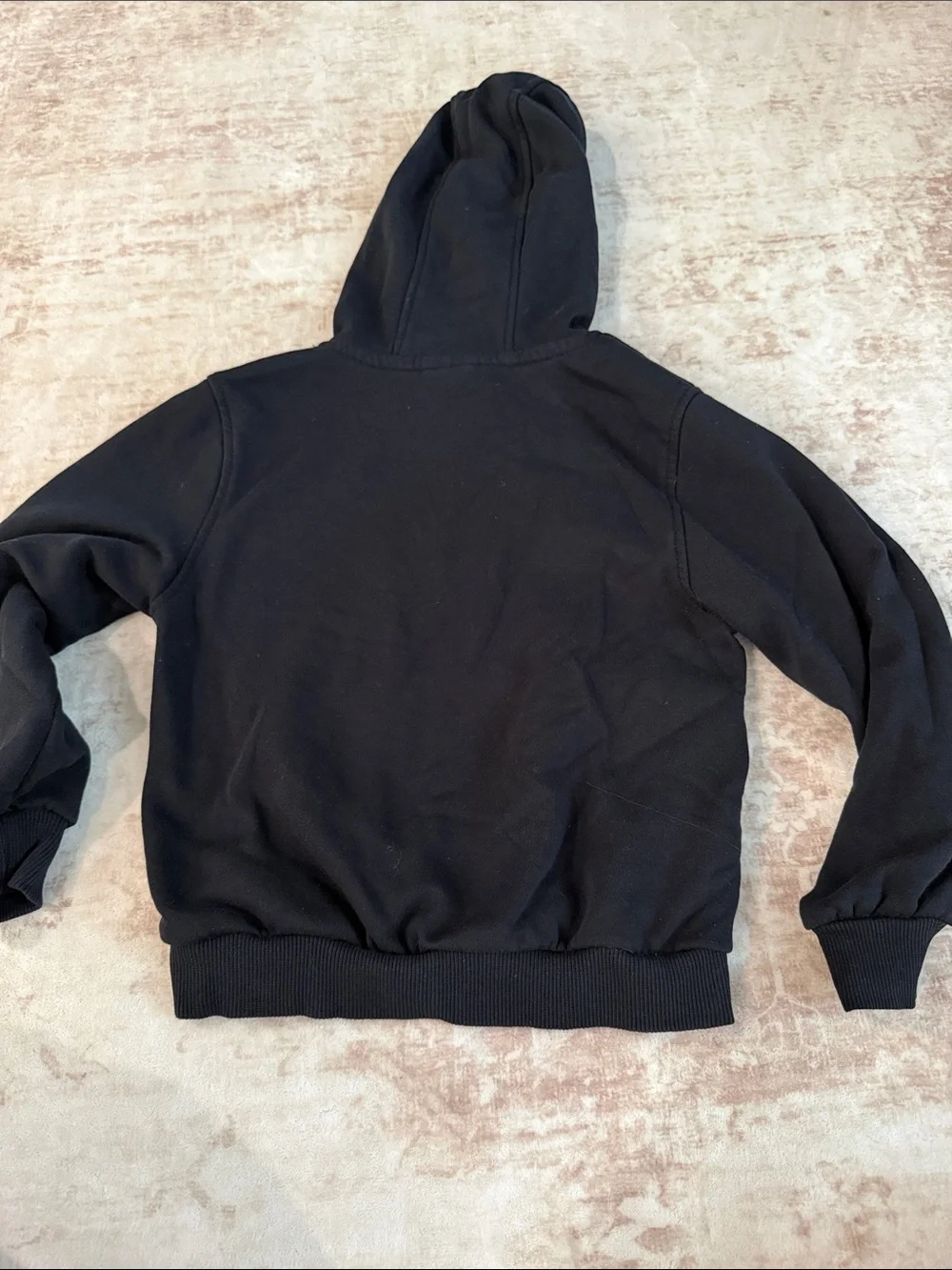 Boy’s Nike Black Hoodie with White Logo